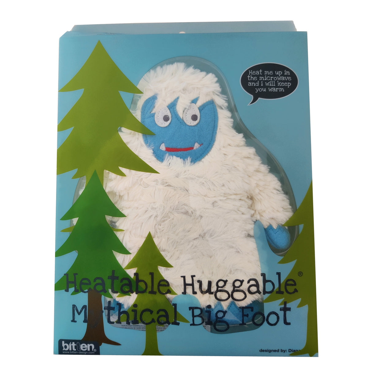 Eismonster Mini Körnerkissen mit Lavendelduft