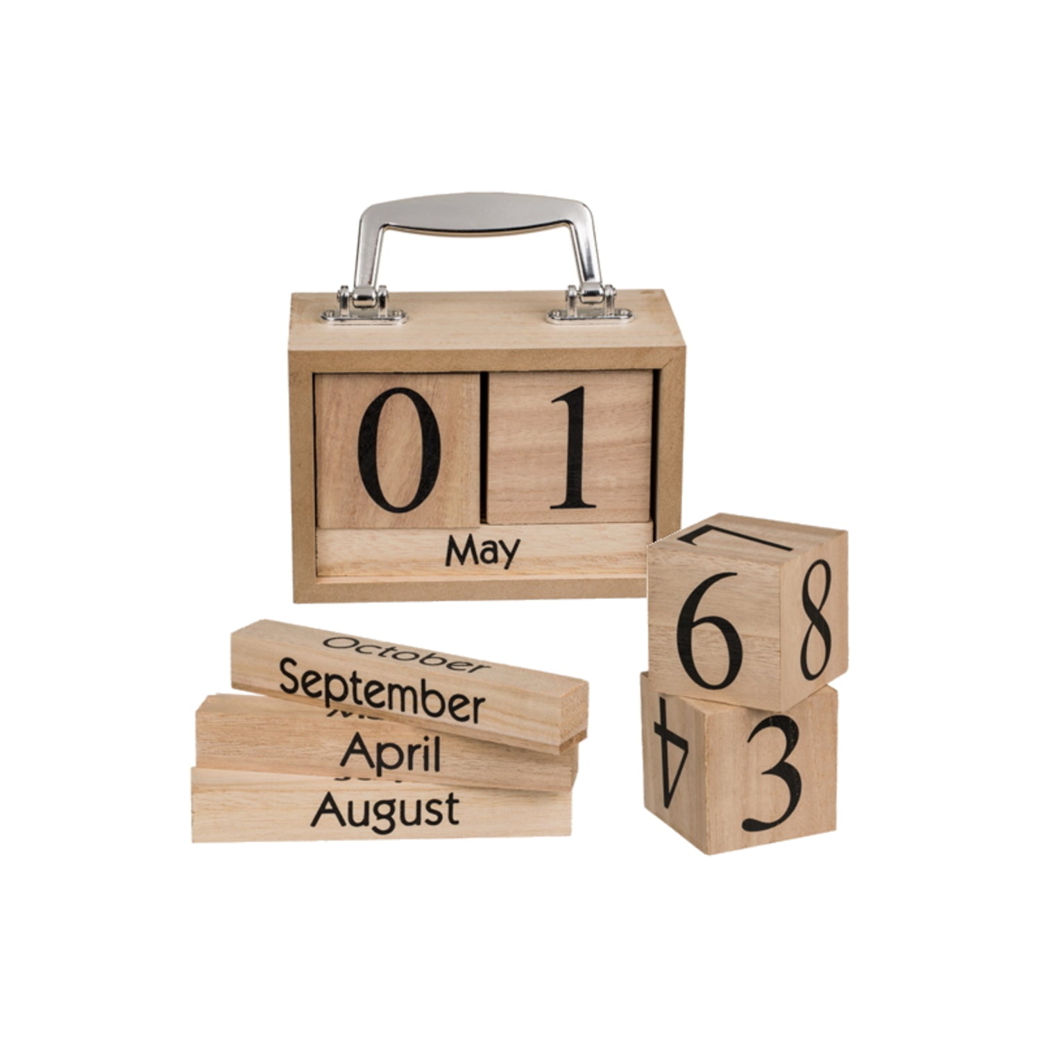 Ewiger Kalender aus Holz - Jetzt kaufen und ewig Datum behalten 