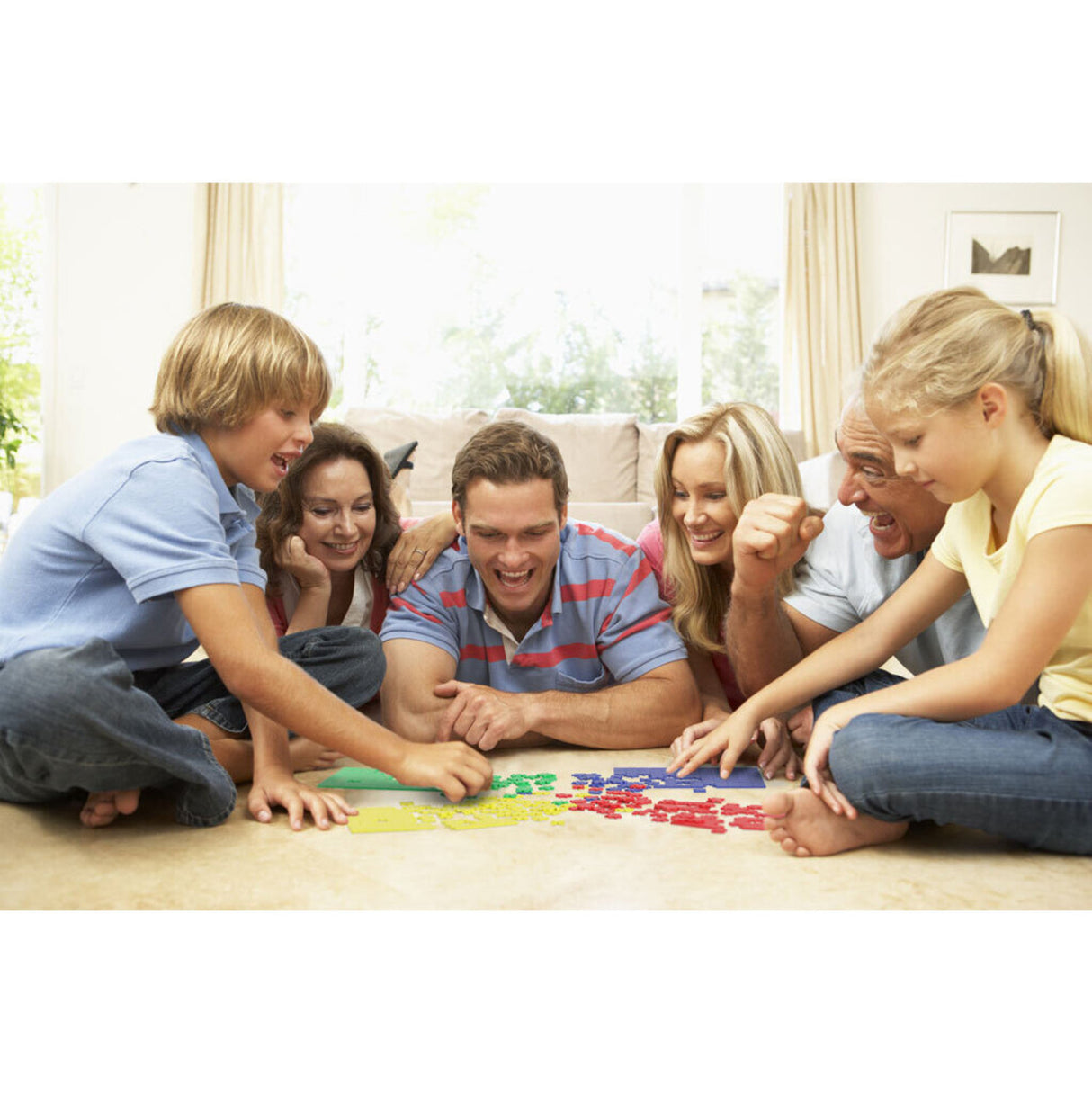Puzzle Off Wettbewerb Puzzles im 4er Set mit insgesamt 324 Teilen
