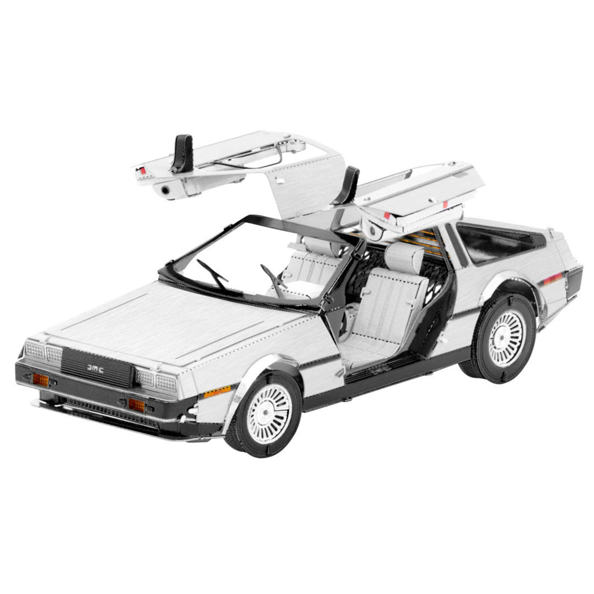 DeLorean 3D Modellbausatz aus Metall