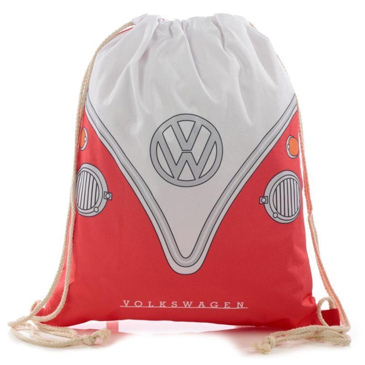 Volkswagen VW T1 Bus Sporttasche in rot