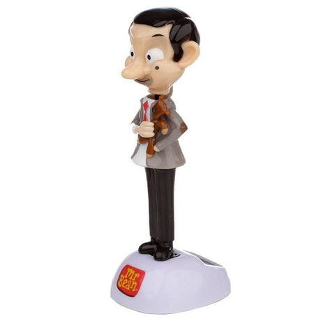 Mr. Bean und Teddy Solarfigur