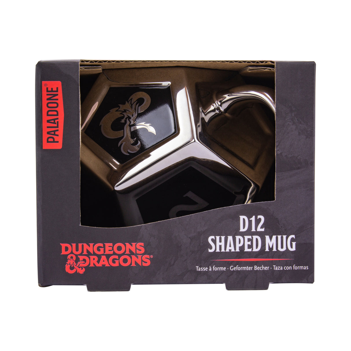 Dungeons and Dragons D12 Würfel Kaffeebecher