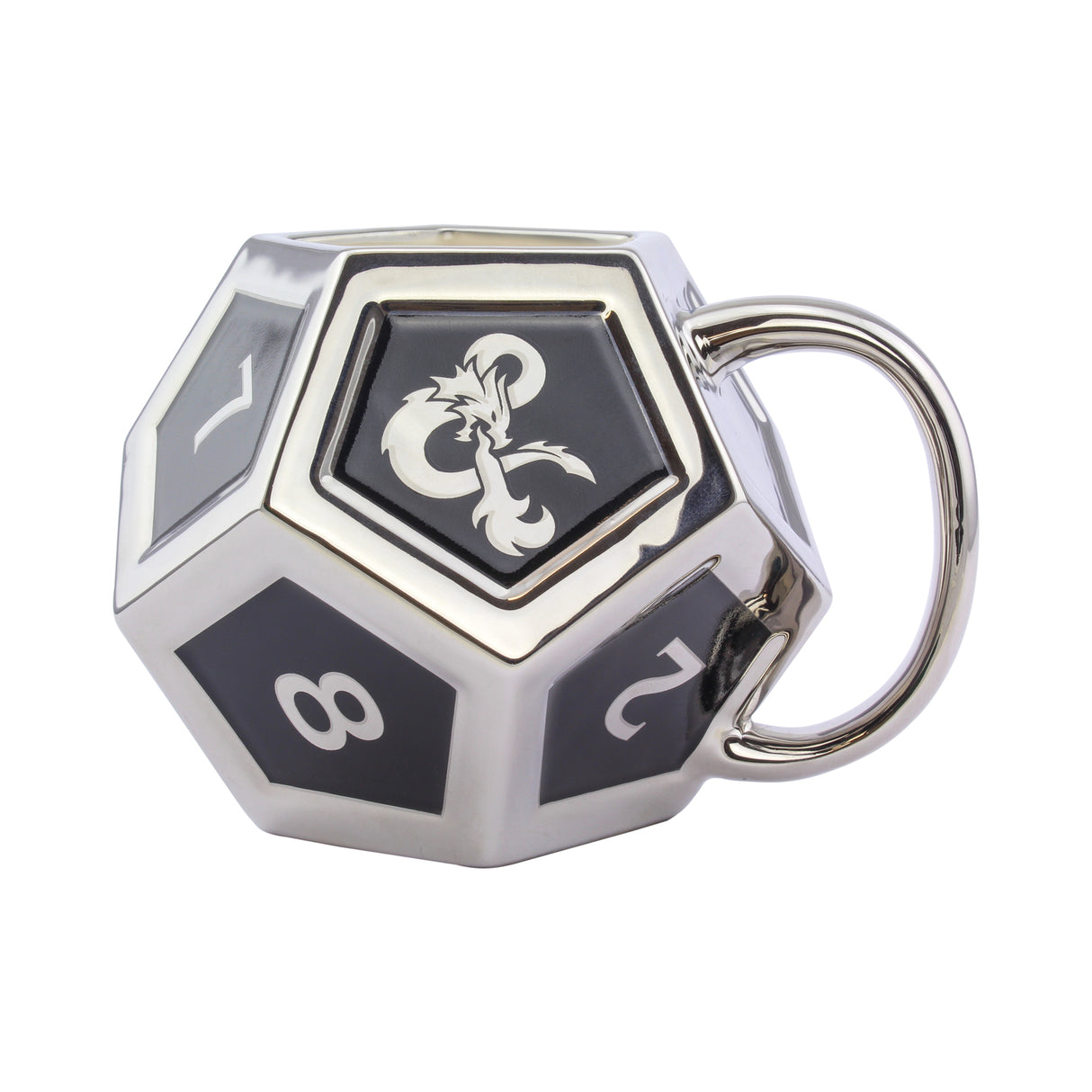 Dungeons and Dragons D12 Würfel Kaffeebecher