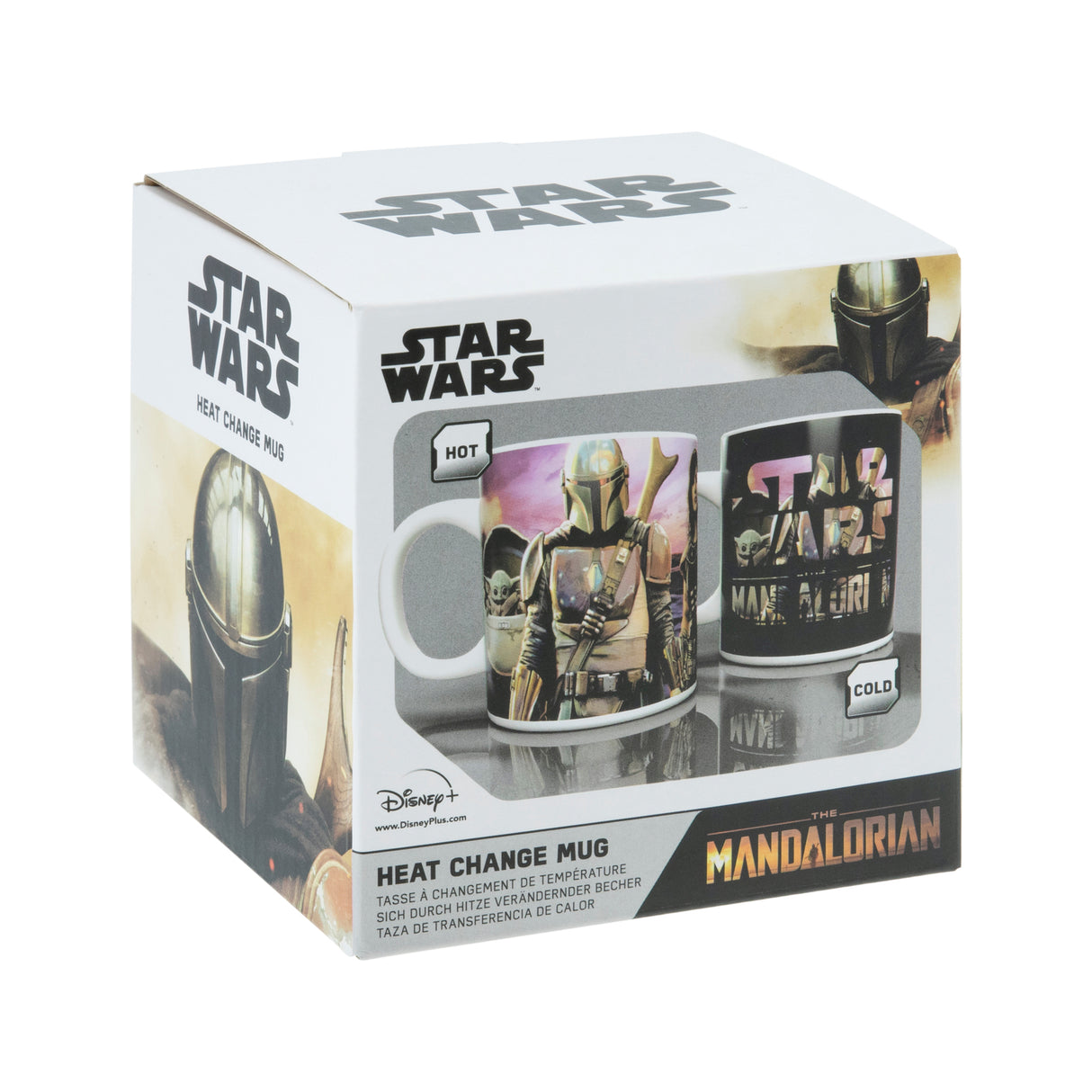 Star Wars The Mandalorian Charaktere Kaffeebecher mit Wärmeeffekt