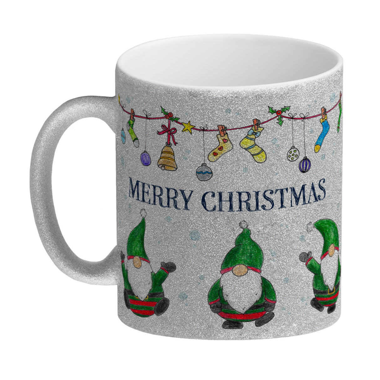 Frohe Weihnachten Wichtel Kaffeebecher