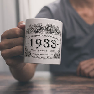 1933 der beste Jahrgang Kaffeebecher