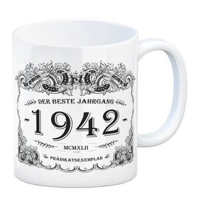 1942 der beste Jahrgang Kaffeebecher