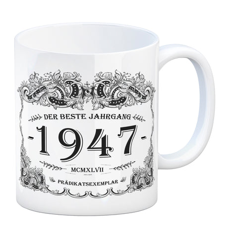 1947 der beste Jahrgang Kaffeebecher