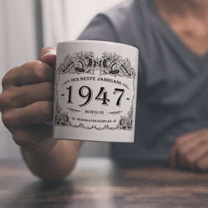 1947 der beste Jahrgang Kaffeebecher