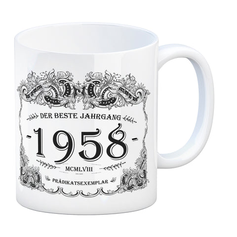 1958 der beste Jahrgang Kaffeebecher