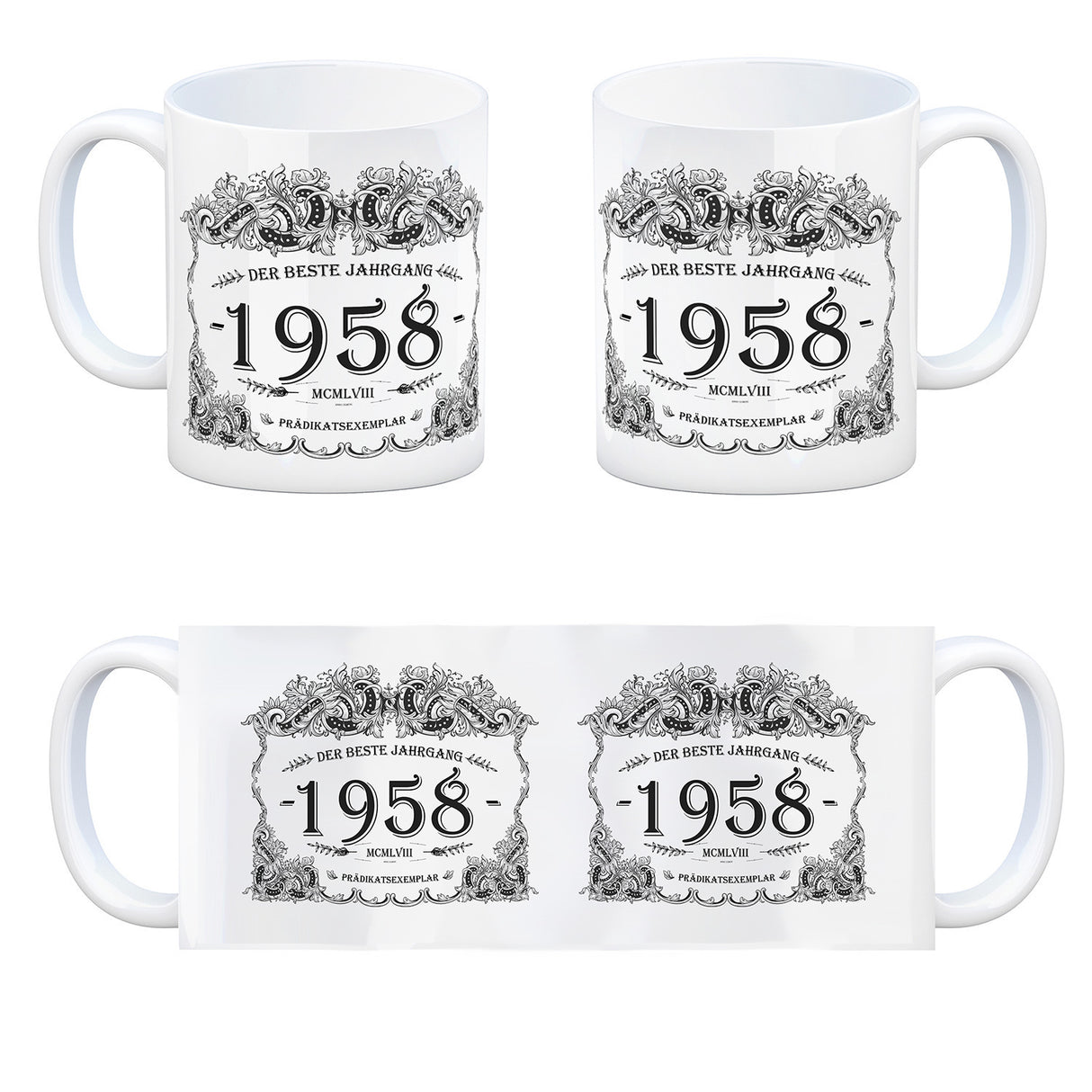 1958 der beste Jahrgang Kaffeebecher