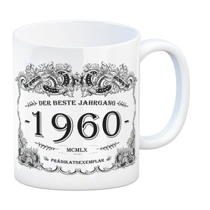 1960 der beste Jahrgang Kaffeebecher