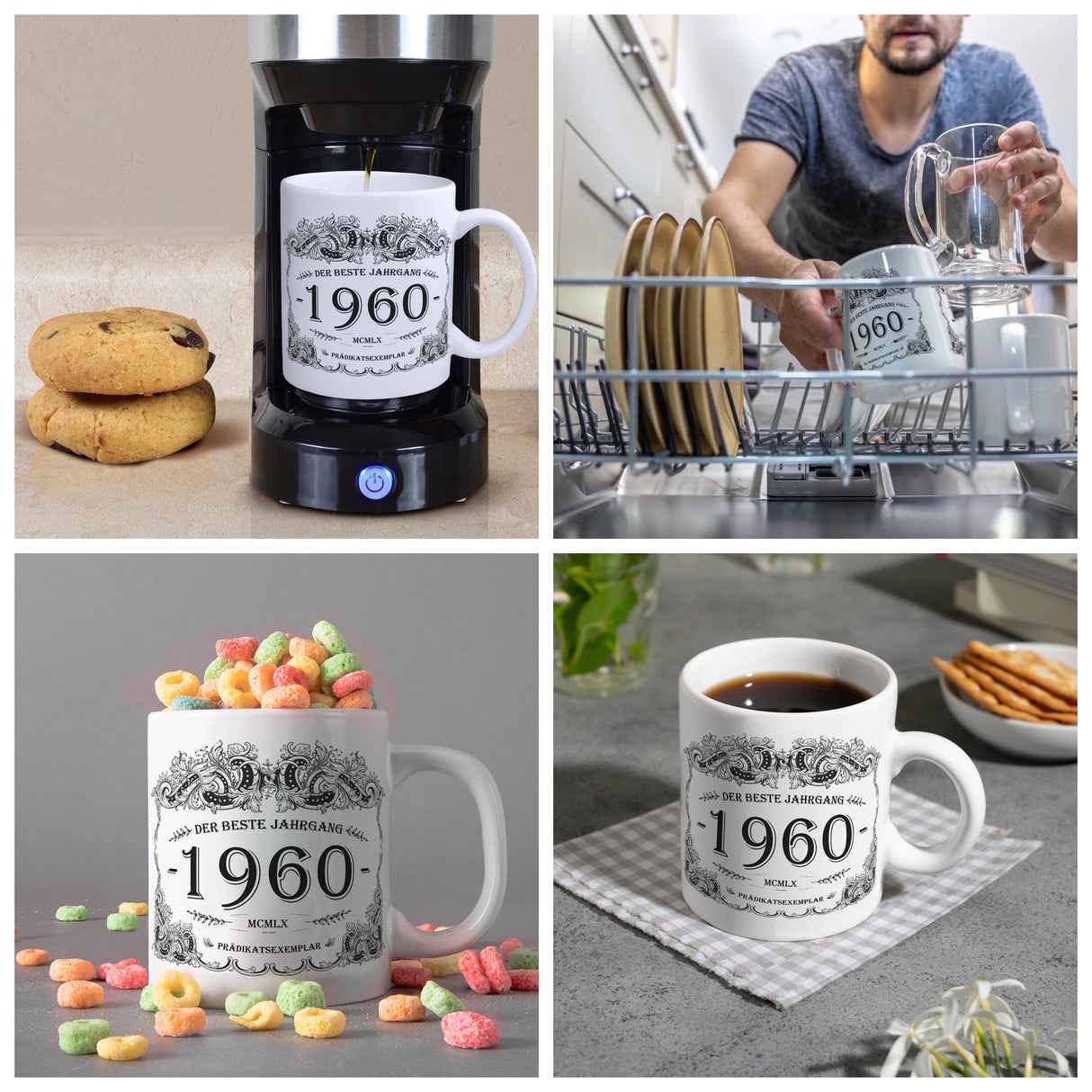 1960 der beste Jahrgang Kaffeebecher