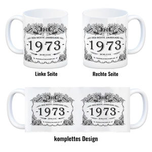 1973 der beste Jahrgang Kaffeebecher