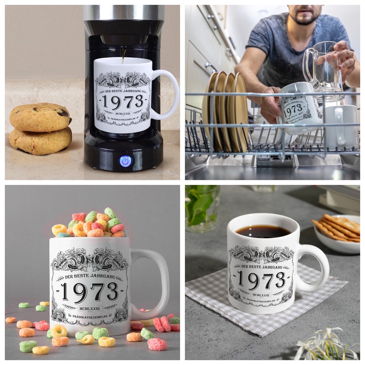 1973 der beste Jahrgang Kaffeebecher