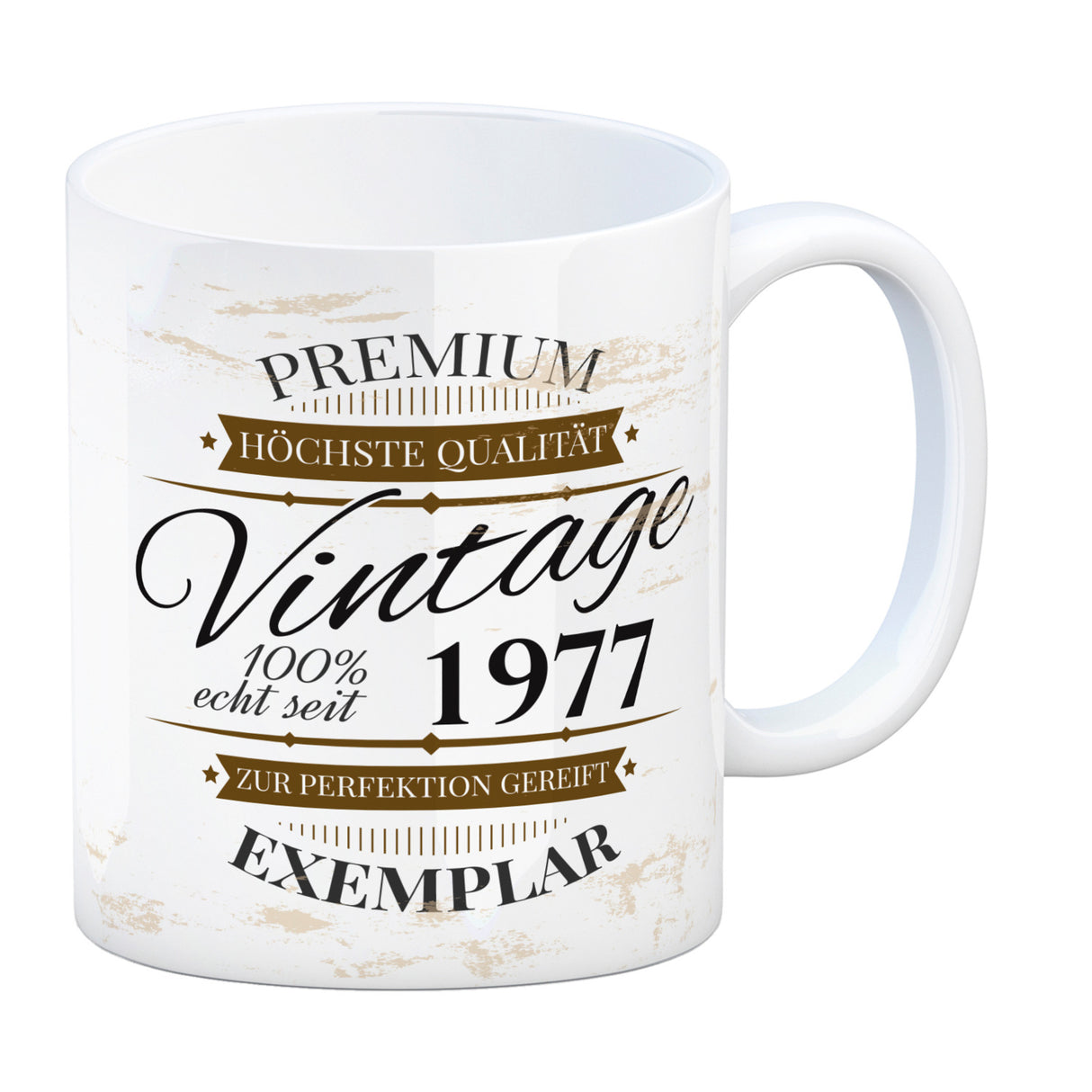 Vintage Tasse 100% echt seit 1977 - Premium Exemplar - Zur Perfektion gereift -