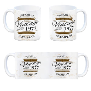 Vintage Tasse 100% echt seit 1977 - Premium Exemplar - Zur Perfektion gereift -