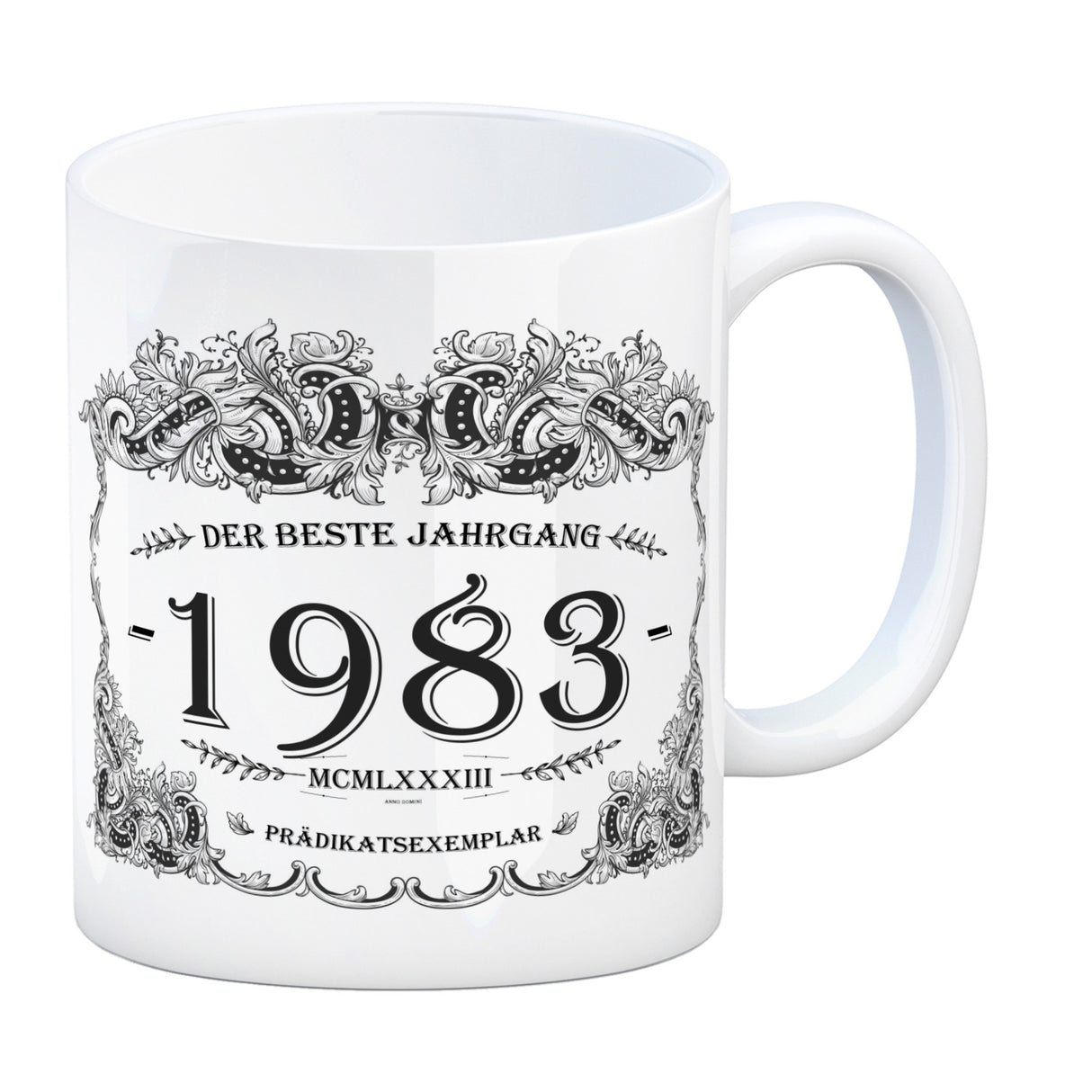 1983 der beste Jahrgang Kaffeebecher