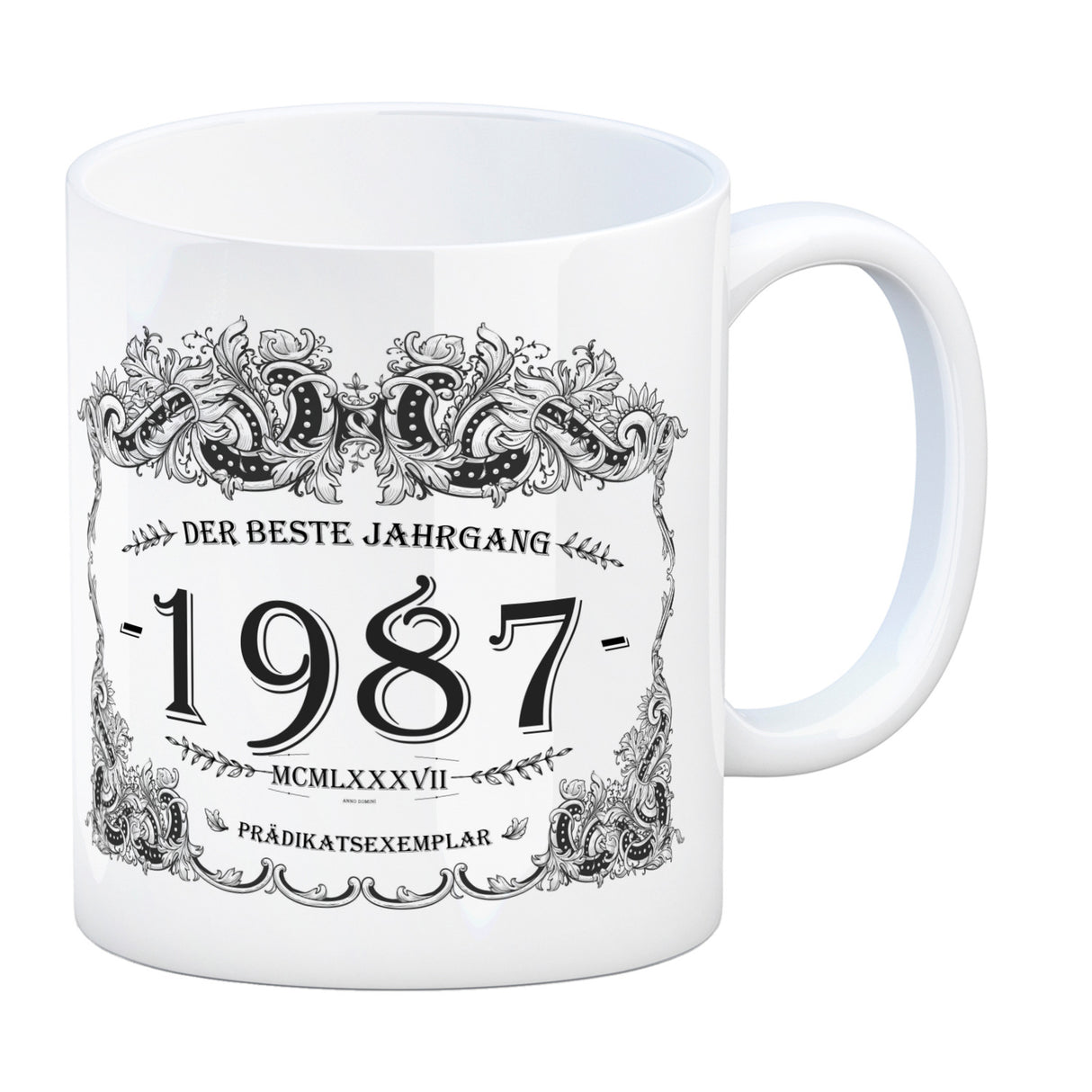 1987 der beste Jahrgang Kaffeebecher