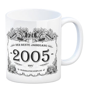 2005 der beste Jahrgang Kaffeebecher