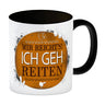 Kaffeebecher mit Spruch: Mir reicht's! Ich geh reiten