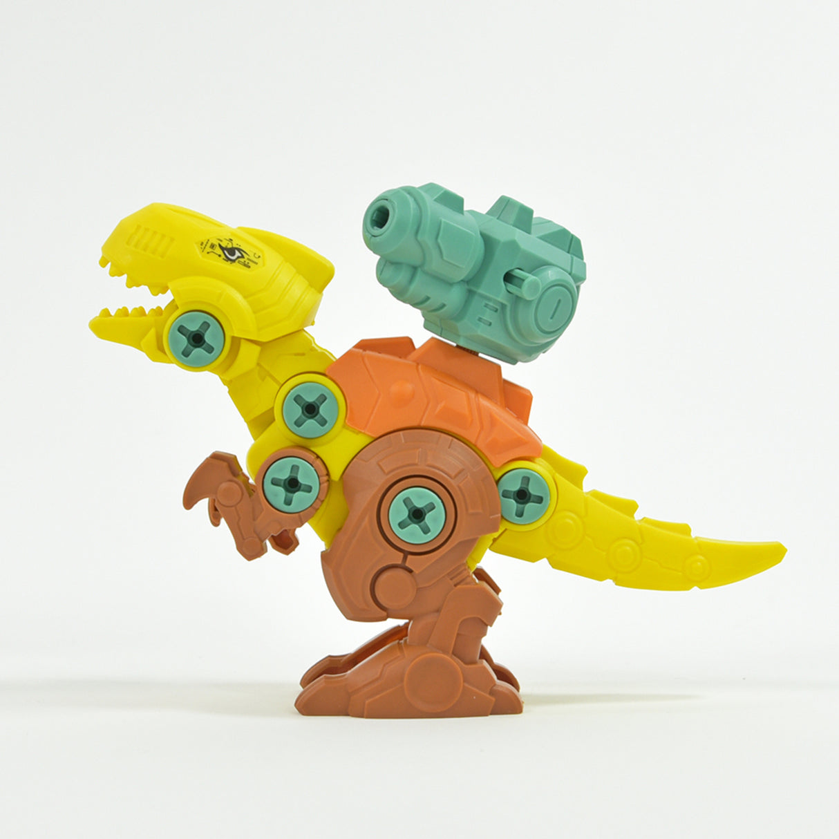 DIY T-Rex Robo-Dino Spielzeug mit Katapult