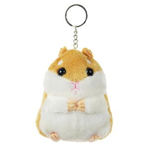 Hamster Schlüsselanhänger aus Plüsch