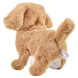 Laufender Hund mit Sound Kuscheltier aus Plüsch