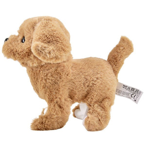 Laufender Hund mit Sound Kuscheltier aus Plüsch