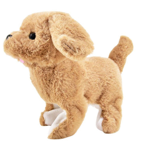Laufender Hund mit Sound Kuscheltier aus Plüsch