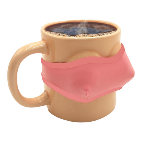 Brüste Kaffeebecher Titten Tasse mit abnehmbaren Bikinitop