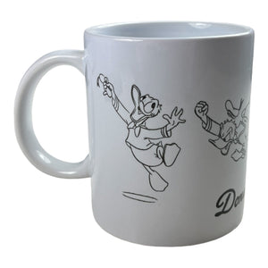 Donald Duck Zeichnung Kaffeebecher Disney Tasse