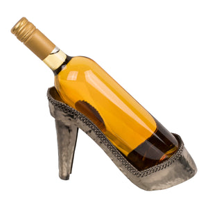 High Heels Weinflaschenhalter Schuh Weinflaschenständer aus Metall