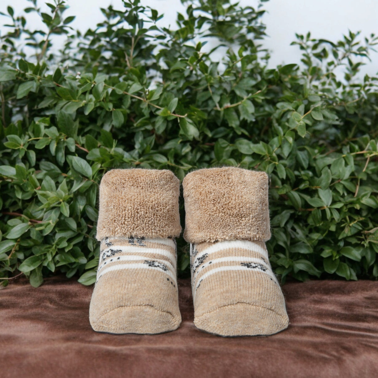 Zebra Socken Cucamelon Kuschelsocken für Mama und Baby in 38-40 und für Neugeborene (2 Paare)
