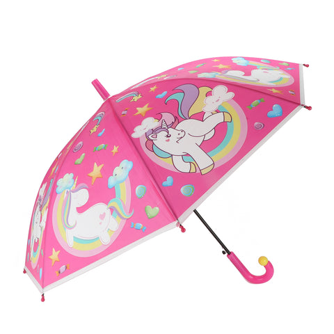 Einhorn Regenschirm für Kinder Unicorn Kinderregenschirm