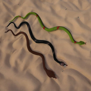 Spielzeug Schlange lebensechte Gummischlange im 3er Set