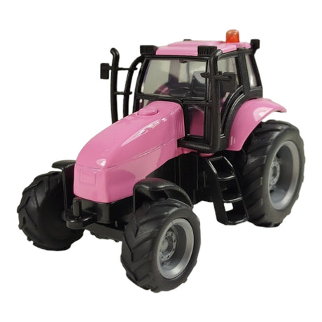 Spielzeugtraktor mit Anhänger Traktor in pink Spielzeug mit Licht und Sound
