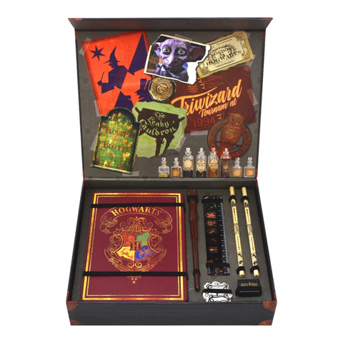 Harry Potter Hogwarts Schreibset Geschenkset im Koffer-Design für Potterheads