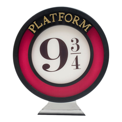 Harry Potter Gleis 9 3/4 Dekolampe Hogwarts Express Nachtlicht