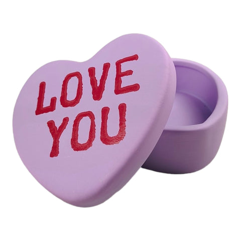 Love You Aufbewahrungsbox Valentinstag Deko Herzbox