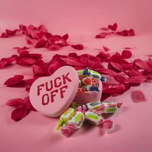 Fuck Off Aufbewahrungsbox Valentinstag Deko Herzbox