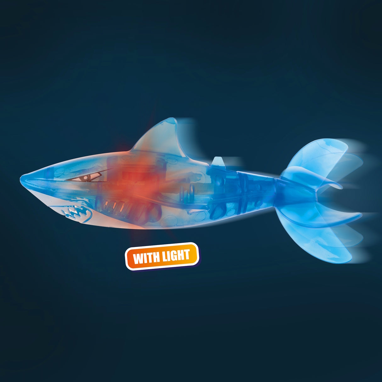 Splash Elektrischer Hai Tauchspiel Pool Wasserspielzeug mit Licht
