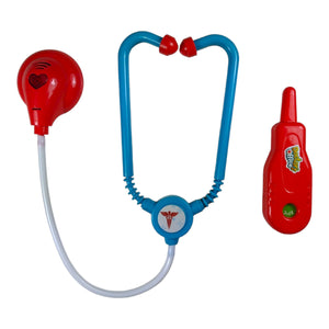 Arztkoffer Spielzeug Doktor-Koffer mit Stethoskop und Zubehör