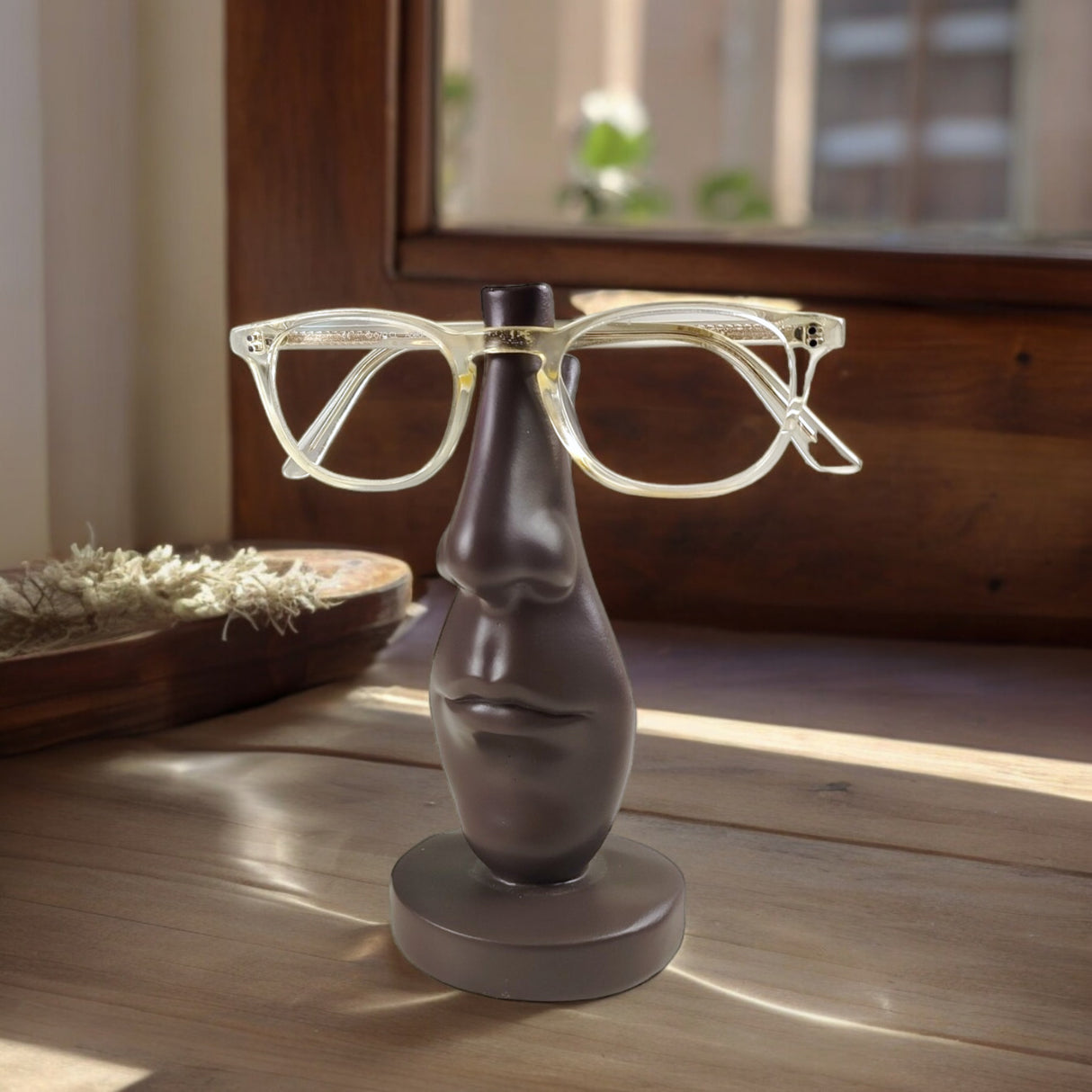 Gesicht Brillenständer Deko-Skulptur Brillenhalter