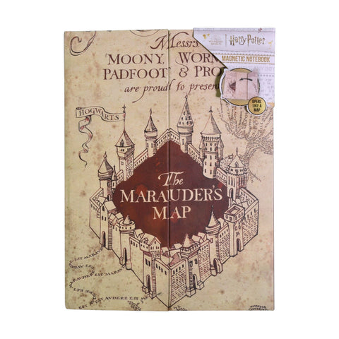Harry Potter Hogwarts A5 Notizbuch - Karte des Rumtreibers