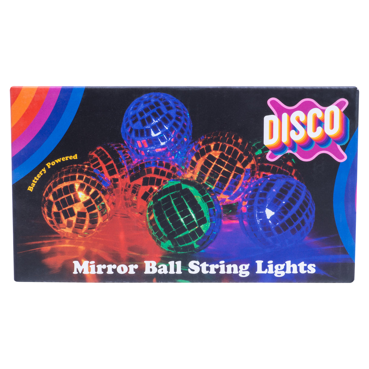 Mini Discokugel Lichterkette Disco Partybeleuchtung mit 10 Elementen