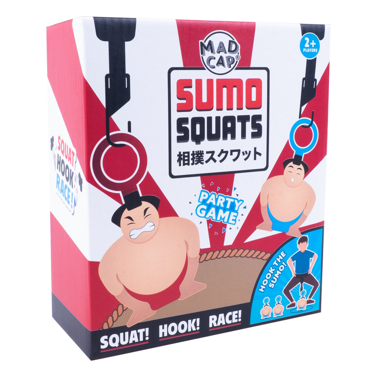 Sumo Squats Spiel für Spielabende oder Partys