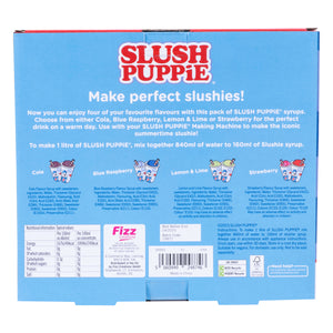 SLUSH PUPPiE ZERO zuckerfreier Slush Sirup Starter Set im 4er Set