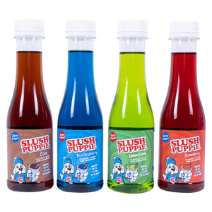 SLUSH PUPPiE ZERO zuckerfreier Slush Sirup Starter Set im 4er Set